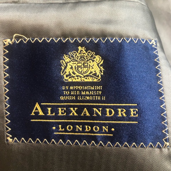 Vintage 1990 Alexandre London Tweed Blazer - Picture 4 of 11